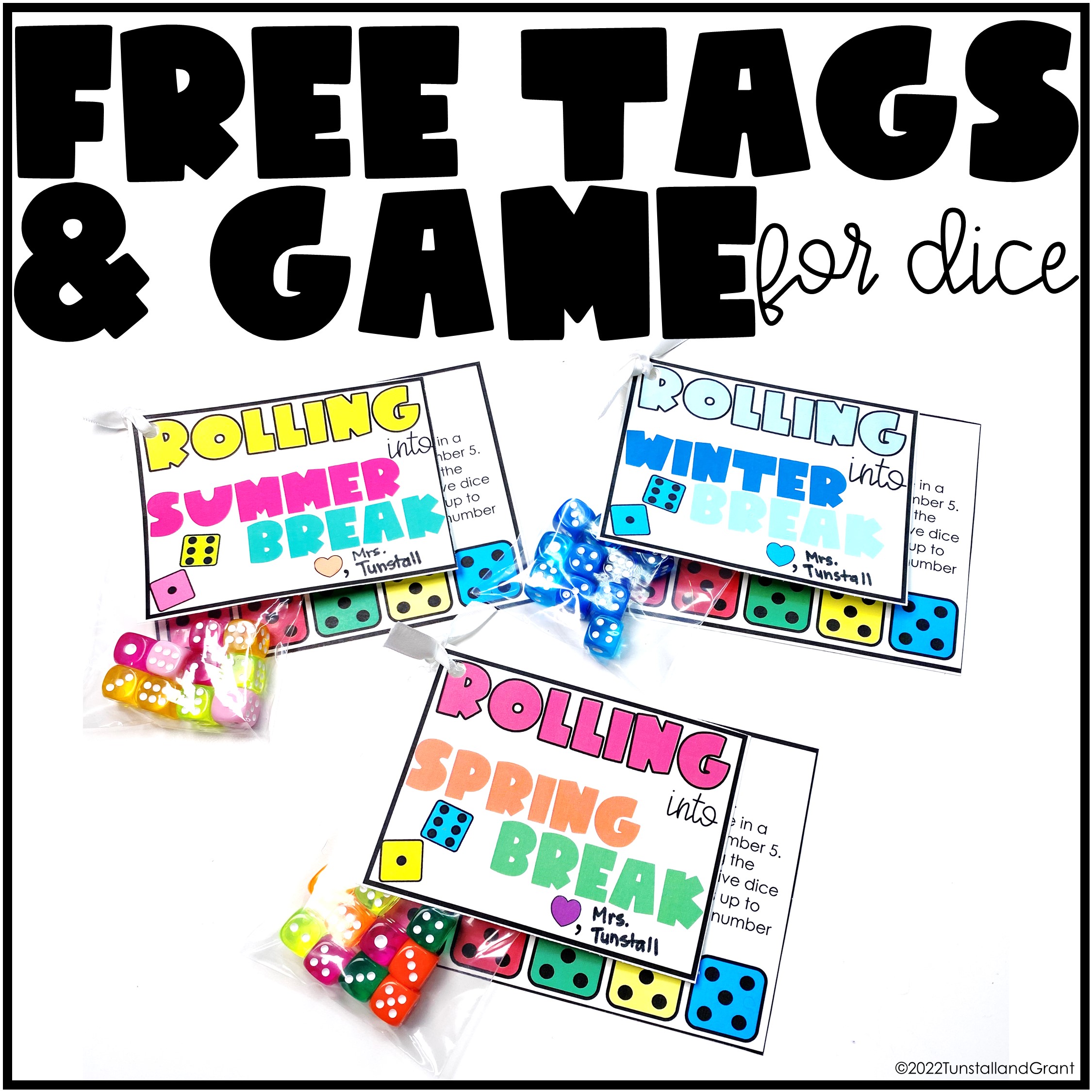 Free tag and game for dice