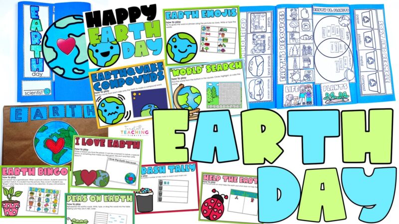 Earth Day Activities - Tunstall's Teaching