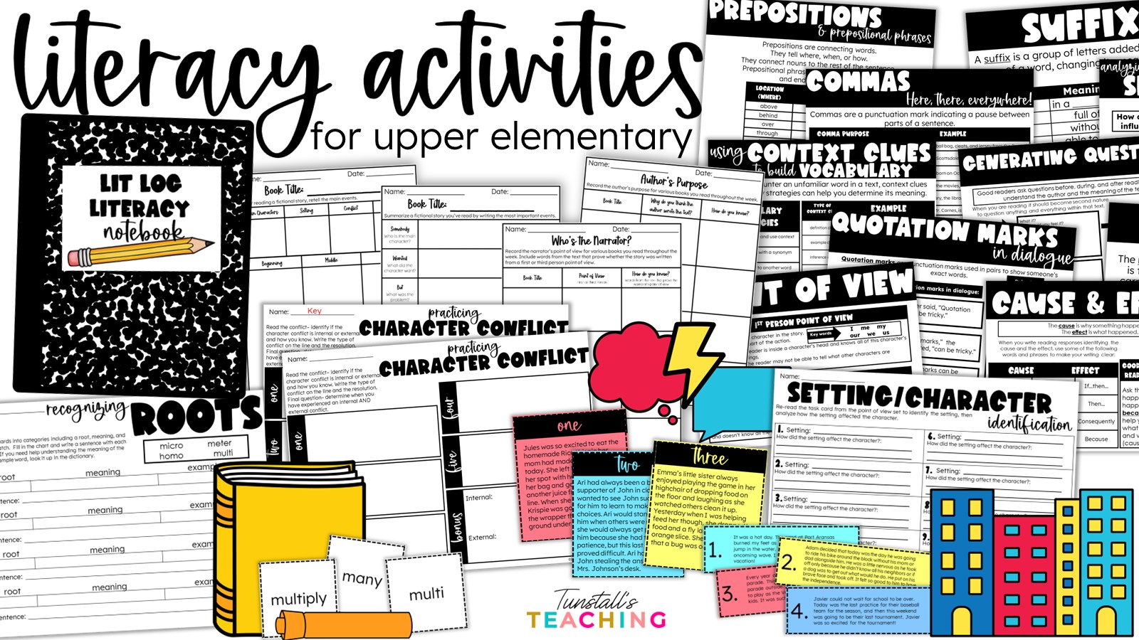 Engaging Literacy Activities for Upper Elementary