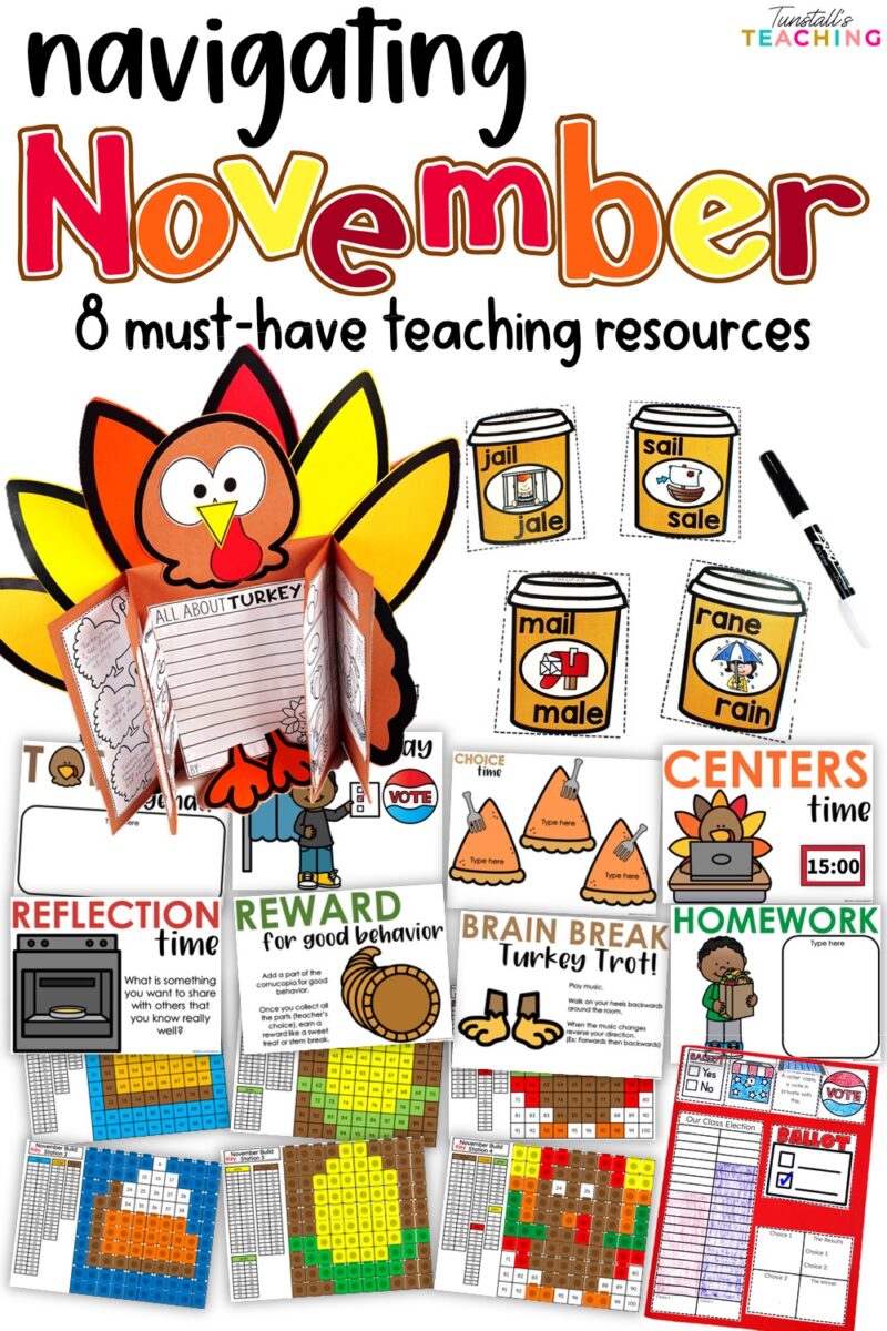 Navigating November: 8 Must-Have Teacher Resources - Tunstall's Teaching