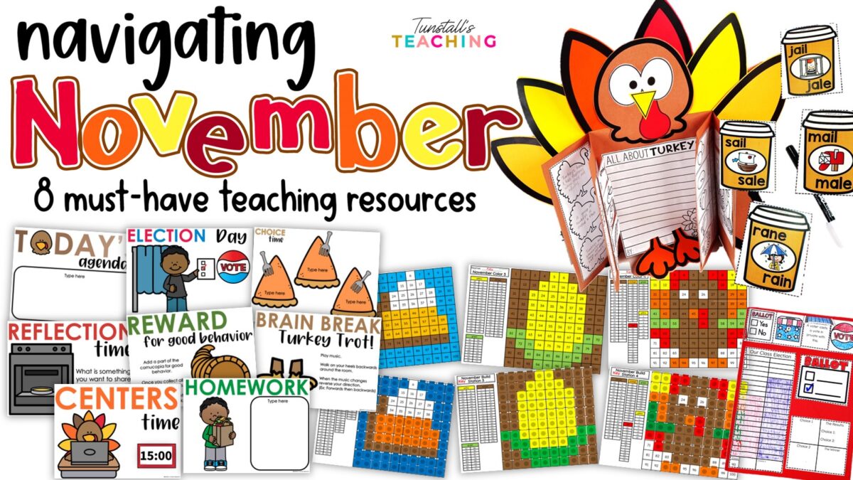 Navigating November: 8 Must-Have Teacher Resources - Tunstall's Teaching