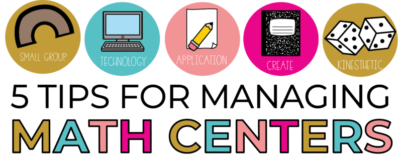 Managing Math Centers | Tips To Help } Tunstall’s Teaching