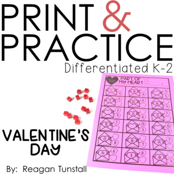 Print and Practice Valentine's Day