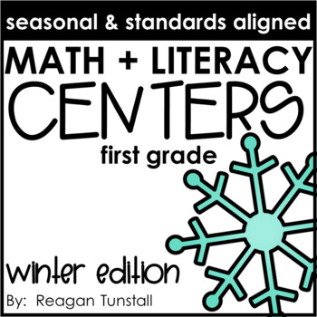 Math and Literacy Centers Winter Tunstall's Teaching Tidbits