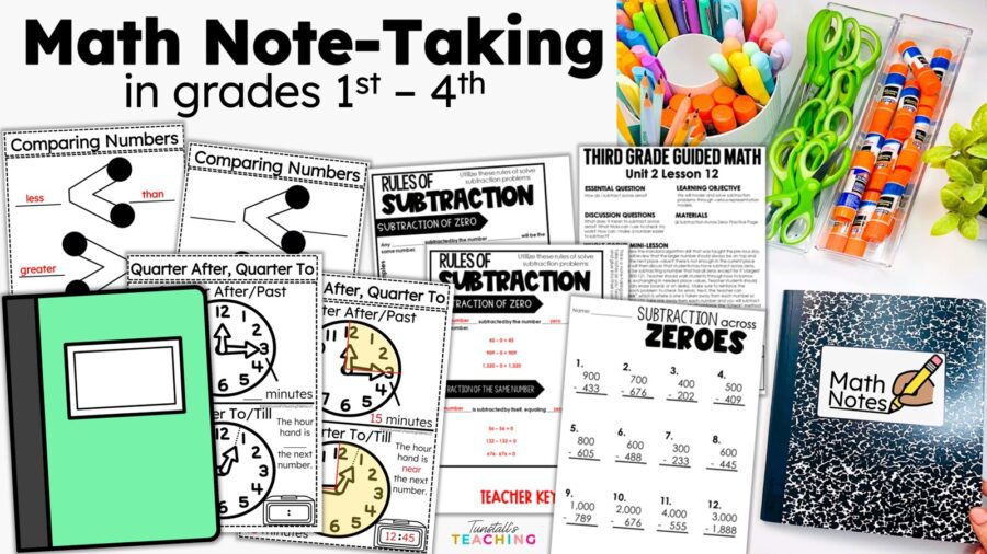 Five Reasons Math Notes and Anchor Charts Benefit Math Learning
