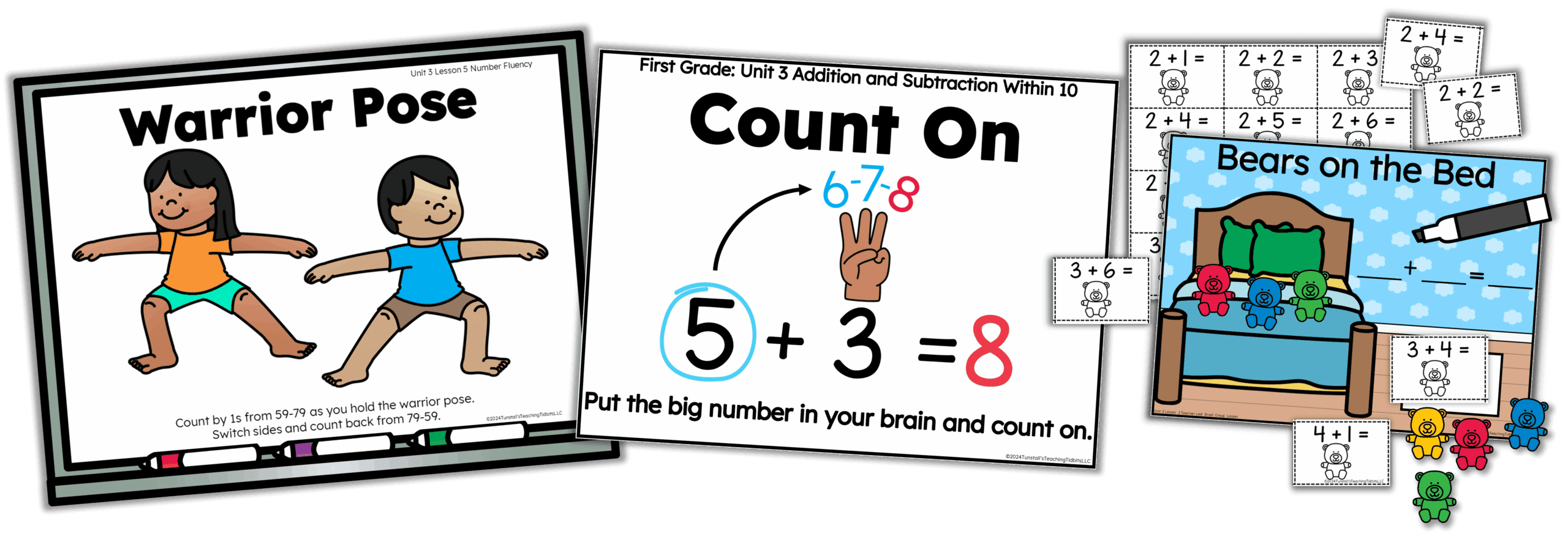 First Grade Total Math Addition and Subtraction Within 10