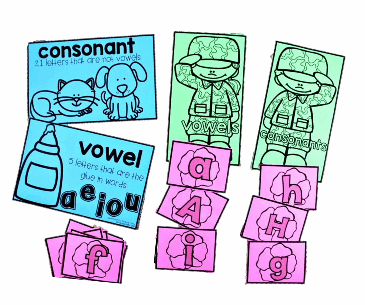 vowels consonants november