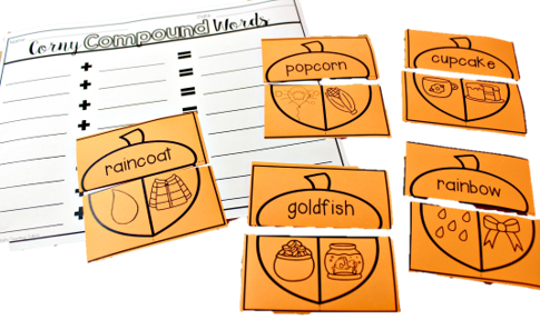 fall literacy activities for kindergarten and first grade