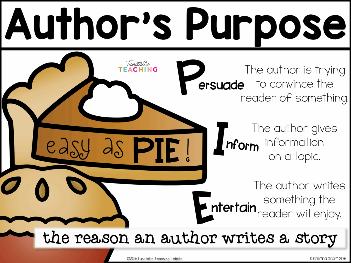 Author's Purpose