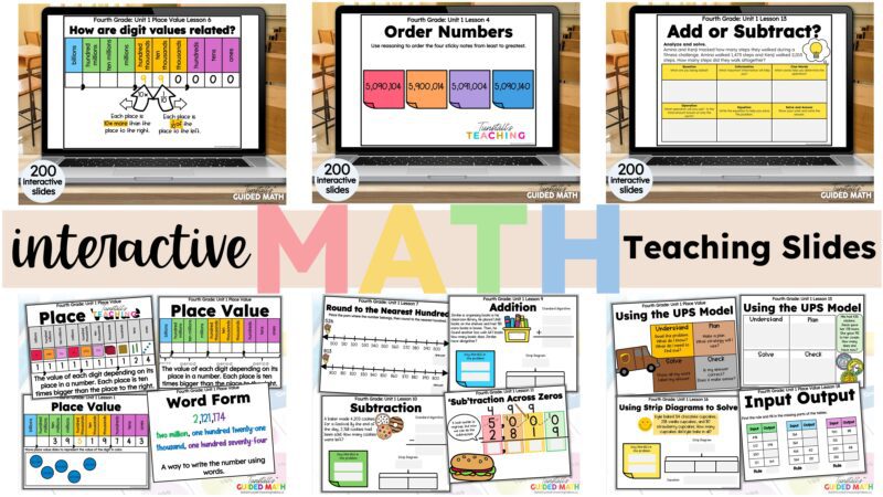 Interactive Math Teaching Slides