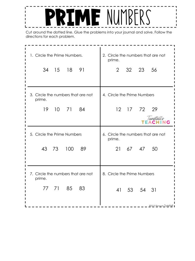 5th grade free samples of math journals