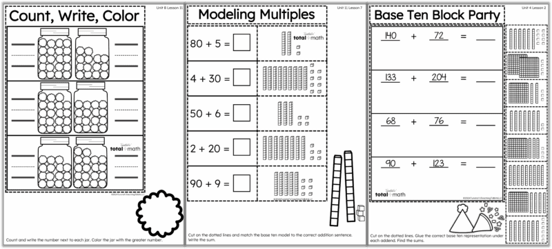 try three free learning log samples for K-2