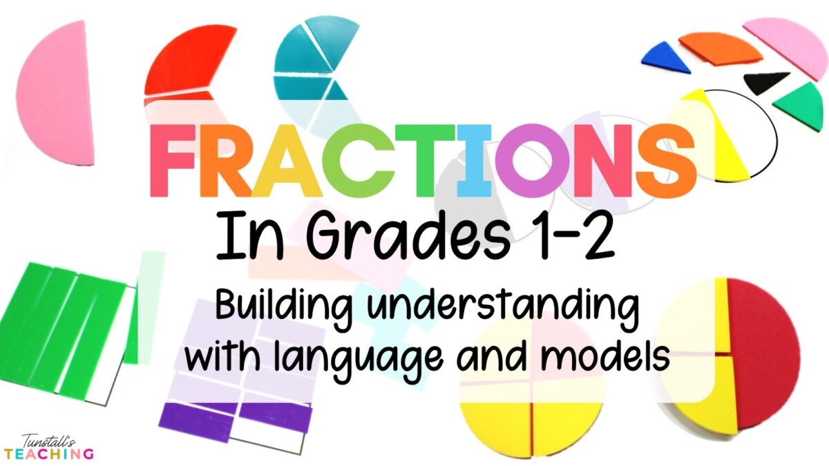 Fractions in grades 1–2 taught using visual models and mathematical language