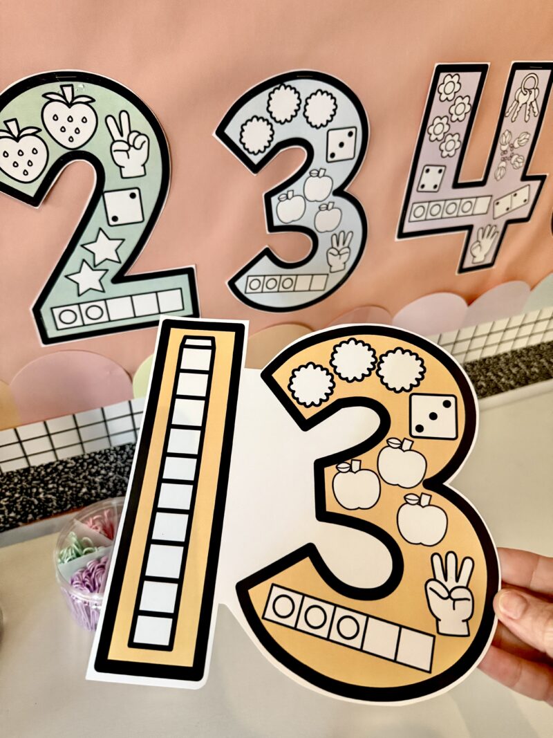 Math Number Posters