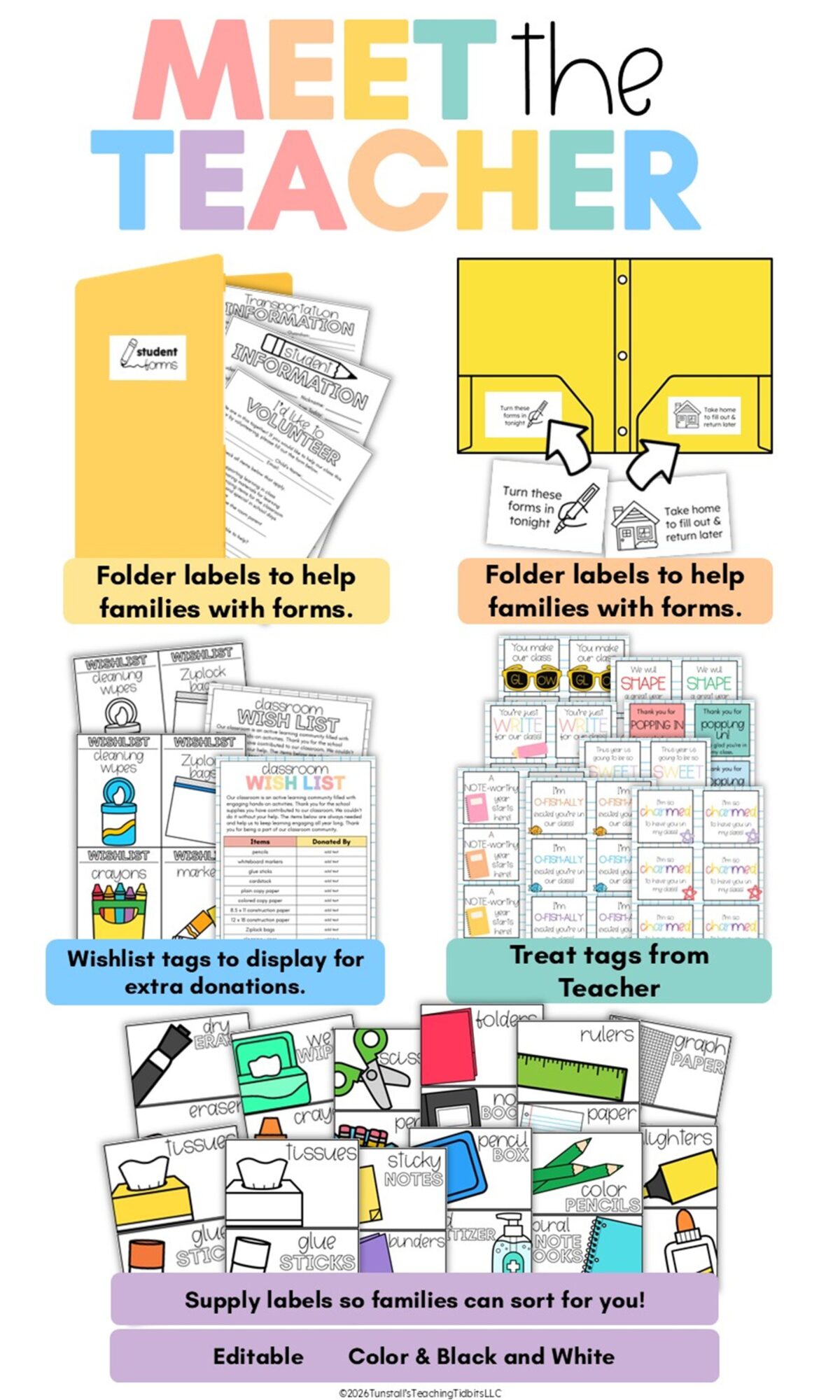Meet the Teacher Night Ideas for Elementary Teachers